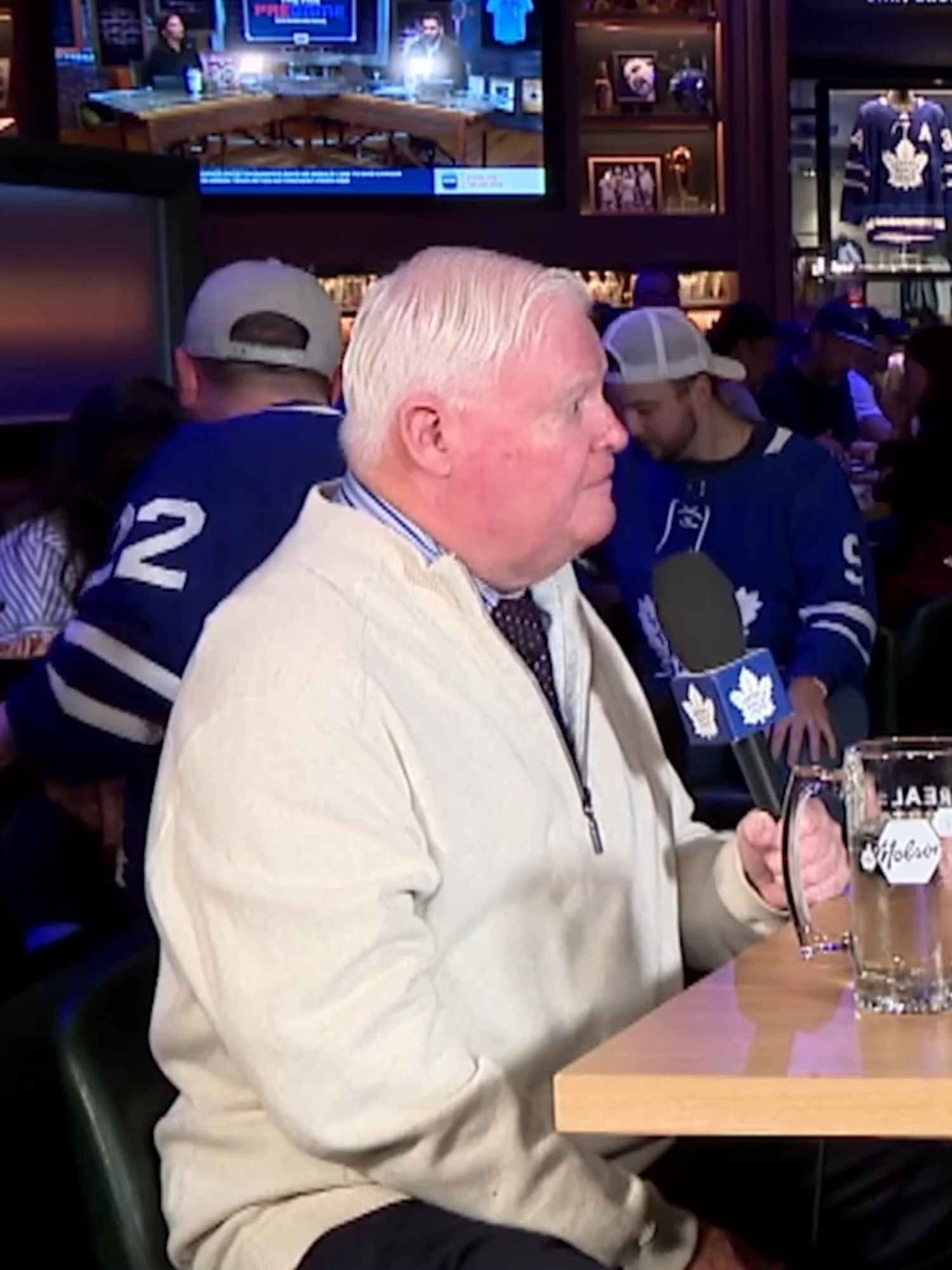 Joe Bowen aka Mr. Worldwide 🥹 #leafs #nhl