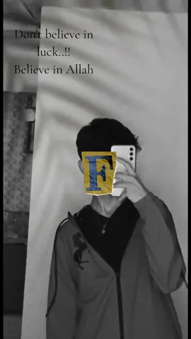 Don't believe in luck..!! Believe in Allah🌸 #foryou  #trending  #tiktok  #viral  #fyp @TikTok Bangladesh 