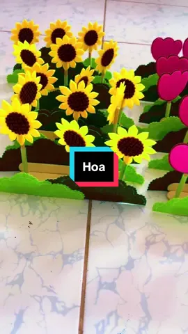 Hoa#trangtrilophocmamnon #mamnongiaitri #xuhuongtiktok 