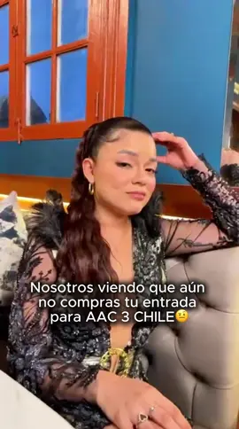 ¡No seas mala vibra! 😌🤭 ¡CHILE! Ya están disponibles las entradas para Acceso Al Corazón 3 en @puntoticket 💓 #corazonserrano #Cumbia #chile #fyp #viral 