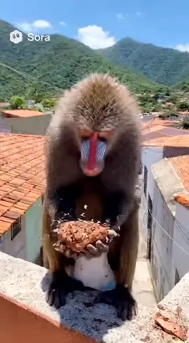 chuva de bosta! #sora #sora2 #babu #babuino #vlogs 