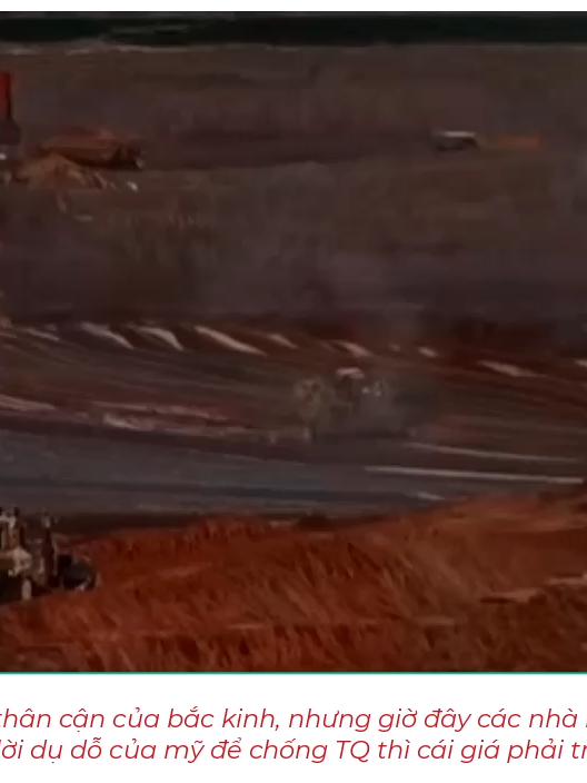 Donald TRump tin rằng chỉ cần có mỏ đất hiếm thì sẽ không phụ thuộc TQ. Nhưng lão không ngờ rằng tinh luyện đất hiếm mới là thử thách, trong khi đó TQ chính là ông tổ của ngành tinh chế đất hiếm. Điều đó nói lên không phải tự nhiên TQ là nhà cung cấp trên 70% trữ lượng đất hiếm trên toàn TG.