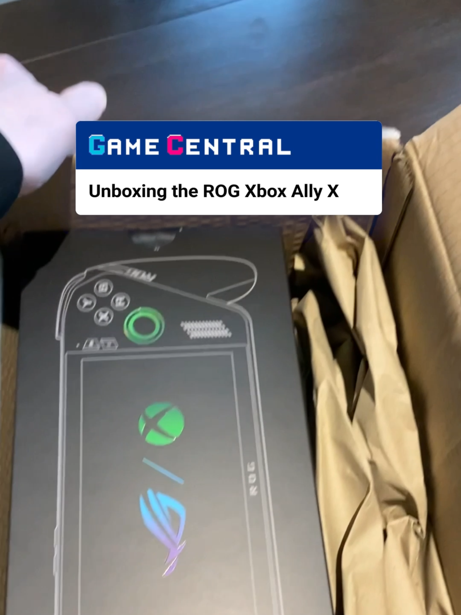 Game Central was lucky enough to be sent a brand new ROG Xbox Ally X. Are you interested in getting one? #xbox #rogxboxallyx #rogally #xboxhandheld #gamingnews #gaming #microsoft #steamdeck #unboxing