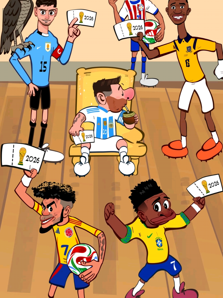 🥳🏆 The countries that have already qualified for the 2026 World Cup: