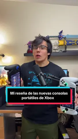 Aquí mi reseña John y gracias a  @rog_mx por dejarme usarlas antes #xbox #microsoft #videojuegos  Xbox ROG Ally X reseña nueva consola de Xbox 