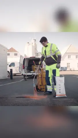 Réparation de routes en 5min  #construction #btp #innobati 