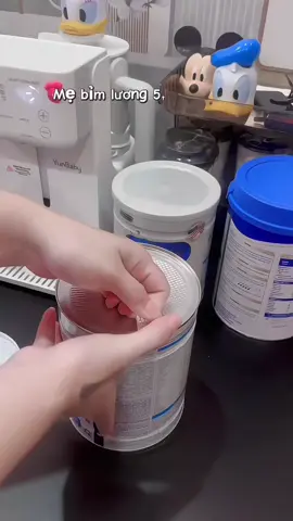 Sữa lúc nào cũng phải đầy đủ mới yên tâm 🍼😆#mebimsua #mevabe #xuhuong #enfamil #emberan🐍 