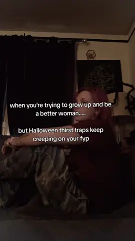 probably the hardest things to do is not make one😭#halloween #trap #viral #change 