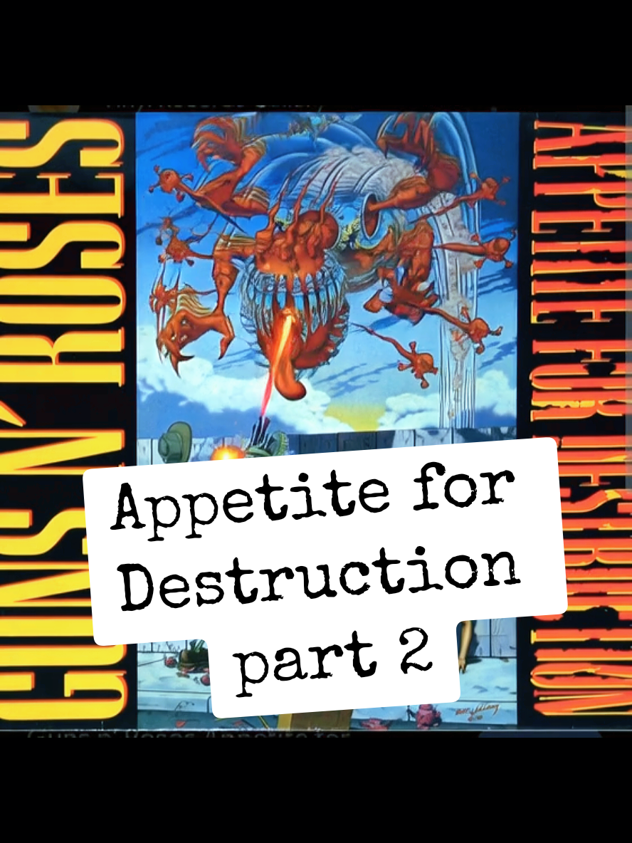 Appetite for Destruction part 2  #gnr #gunsnroses #ai #foryou #rocknroll 