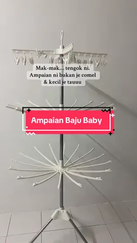 Nak senang jemur baju baby? Tekan sini sekarang! #tiktokaffiliate #ampaianbaju #ampainbajubaby #fyp #fyppp 