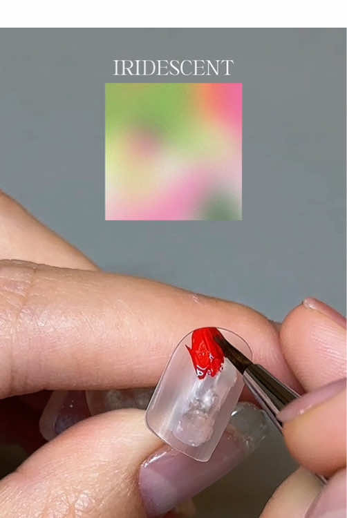 A one-second iridescent gradient nail art! As your go-to nail, if you’re not stepping out in style, l’ve failed you. 🤣 Let’s fix that!#nailart #iridescent #gradient #easynailart #fby 