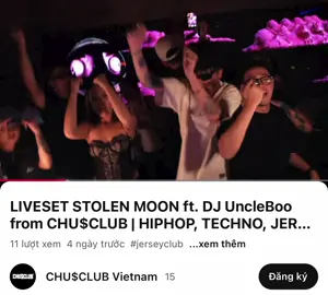 My new live mix is out — check it out on 📺 🫡 #uncleboo #chusclub #fyp #viral #liveset