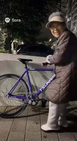 할머니가 제 자전거 훔치다가…