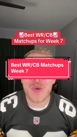 Best WR Matchups for Week 7 of fantasy football #fantasyfootball #fantasyfootballtips #fantasyfootballadvice 