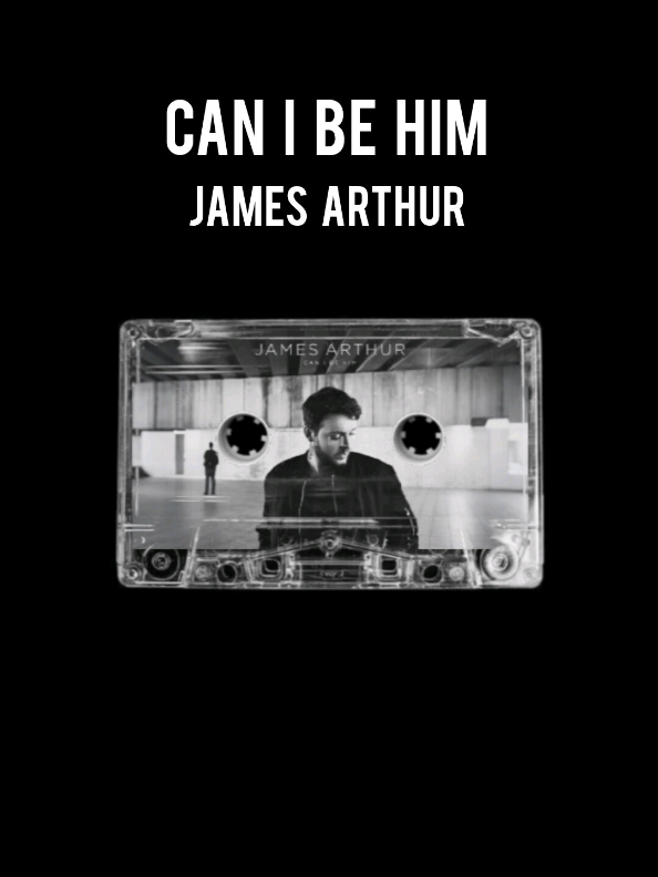 Can I Be Him #jamesarthur #song #tipografia 