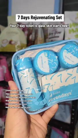 Mapapatanong ka nalang na bakit di mo pa dati to sinubukan? #7daysrejuvinatingset #7daysbyherskin #herskinbykathmelendez #7daysbyherskin #fyp