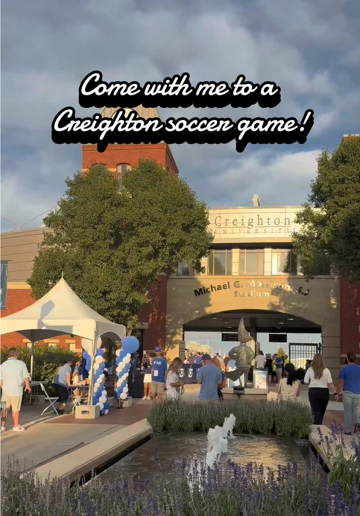game day as a blue jay! 💙⚽️ #creighton #college #collegelife #gameday #Soccer 