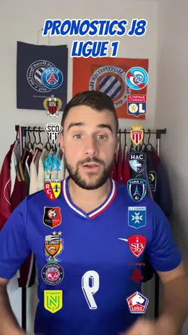 Mes PRONOS pour la 8ème JOURNÉE de LIGUE 1 ! 😱 #ligue1 #ligue1mcdonalds #psgrcsa #ogcnol #soccerpredictions 