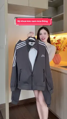 Bộ khoá kéo nam mùa Đông 