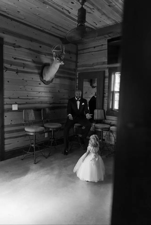 I know people are eager to see Stevie footage at the wedding. So while I wait for the footage I wanted to share some of my favorite Stevie photos @janellebrookebrooks is unbelievable with capturing the most special moments #bride #flowergirls #wedding #weddingday #bridetok 