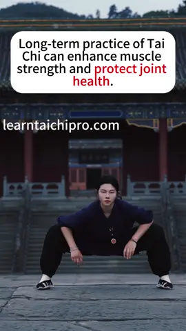 Long-term practice of Tai Chi can enhance muscle strength and protect joint health.#tiktok #health #today #taichi 
