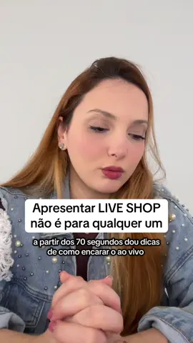 Dicas para quem deseja apresentar #liveshop ou para quem já vive esse processo ❤️ #tiktokshop #liveseller 