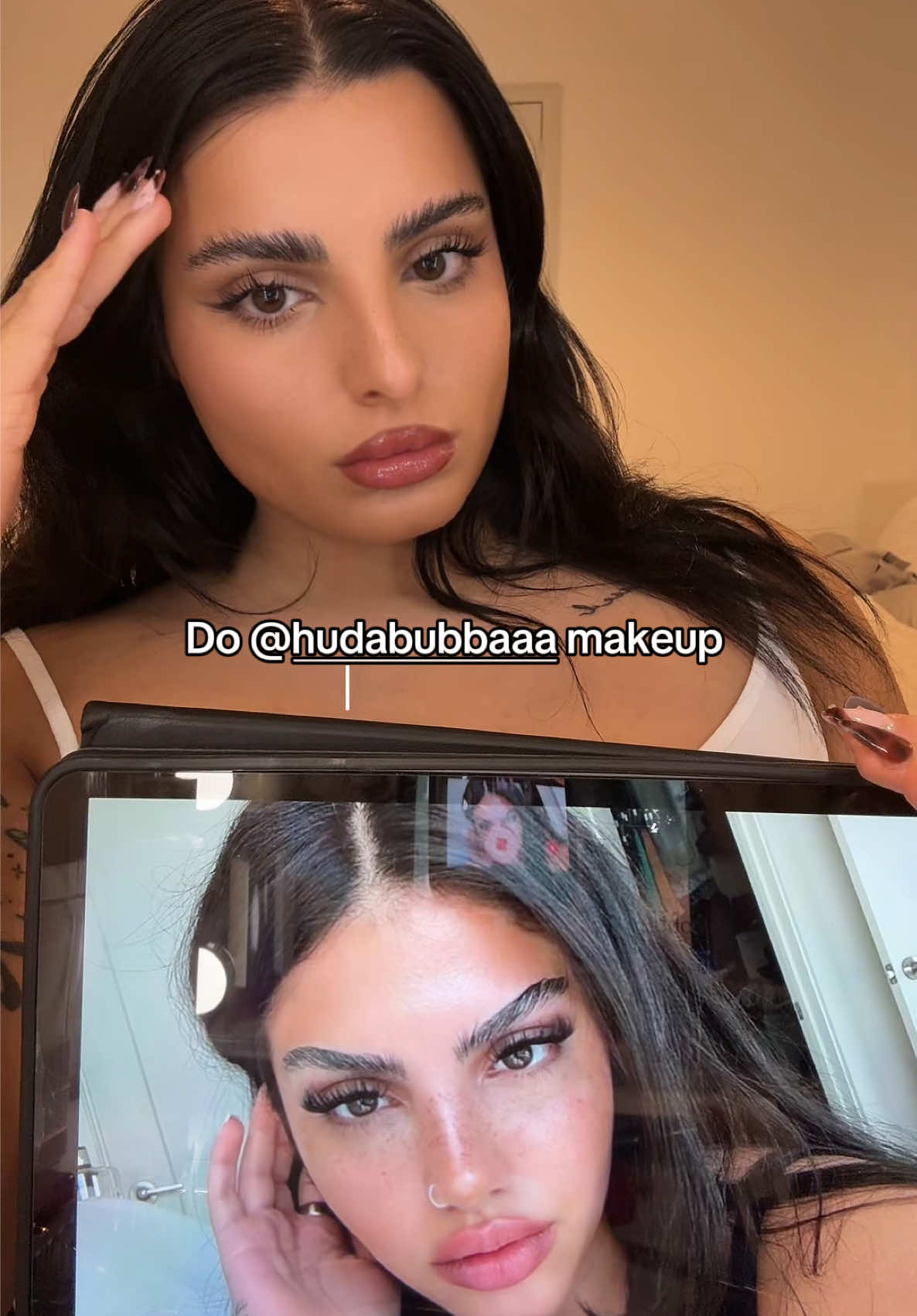 @hudabubbaaa @Benefit Cosmetics @got2b @e.l.f. Cosmetics UK @Huda Beauty @Charlotte Tilbury @Painted @Painted UK @James Charles @Too Faced @Summer Fridays #fyp #hudaloveisland #makeup #beauty @Love Island USA #foryou 