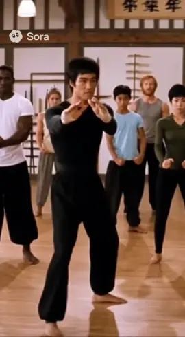 Bruce Lee teaches his students how to relax while striking — power through calmness. Fan tribute — sharing Bruce Lee’s philosophy 👊🐉 #BruceLee #BeWaterMyFriend #MartialArtsPhilosophy #TrainLikeTheDragon #BruceLeeLegacy       