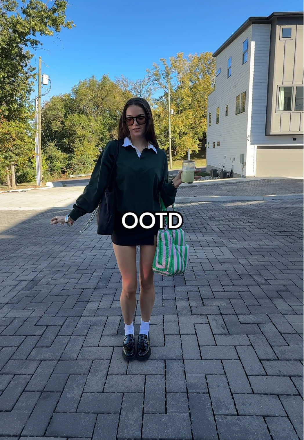 Fall outfit for work 🍁🐸 #OOTD #outfitinspo #falloutfits #workoutfits #nashvillecreator 