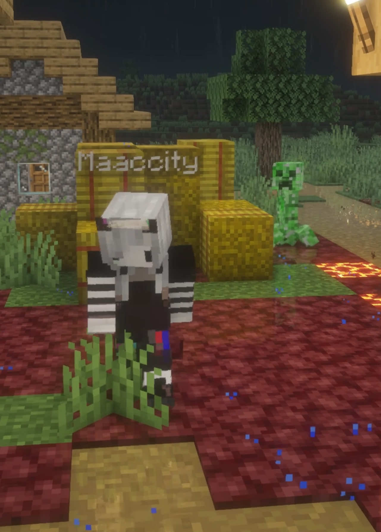 Minecraft creepers may love me but I don’t love them… #maaccity #minecraftyoutuber #minecraftstreamer #minecraftmeme #minecraftcreeper 