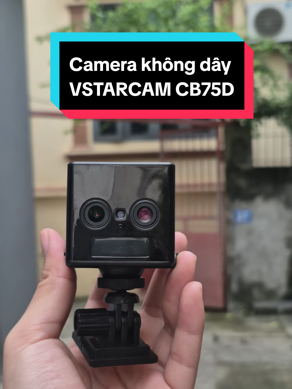 Camera mini VSTARCAM CB75D kết nối không dây, dùng SIM 4G, chất lượng siêu nét zoom quang 10X #cameramini #camerazoom #camera4g #vstarcam #viralvideo 