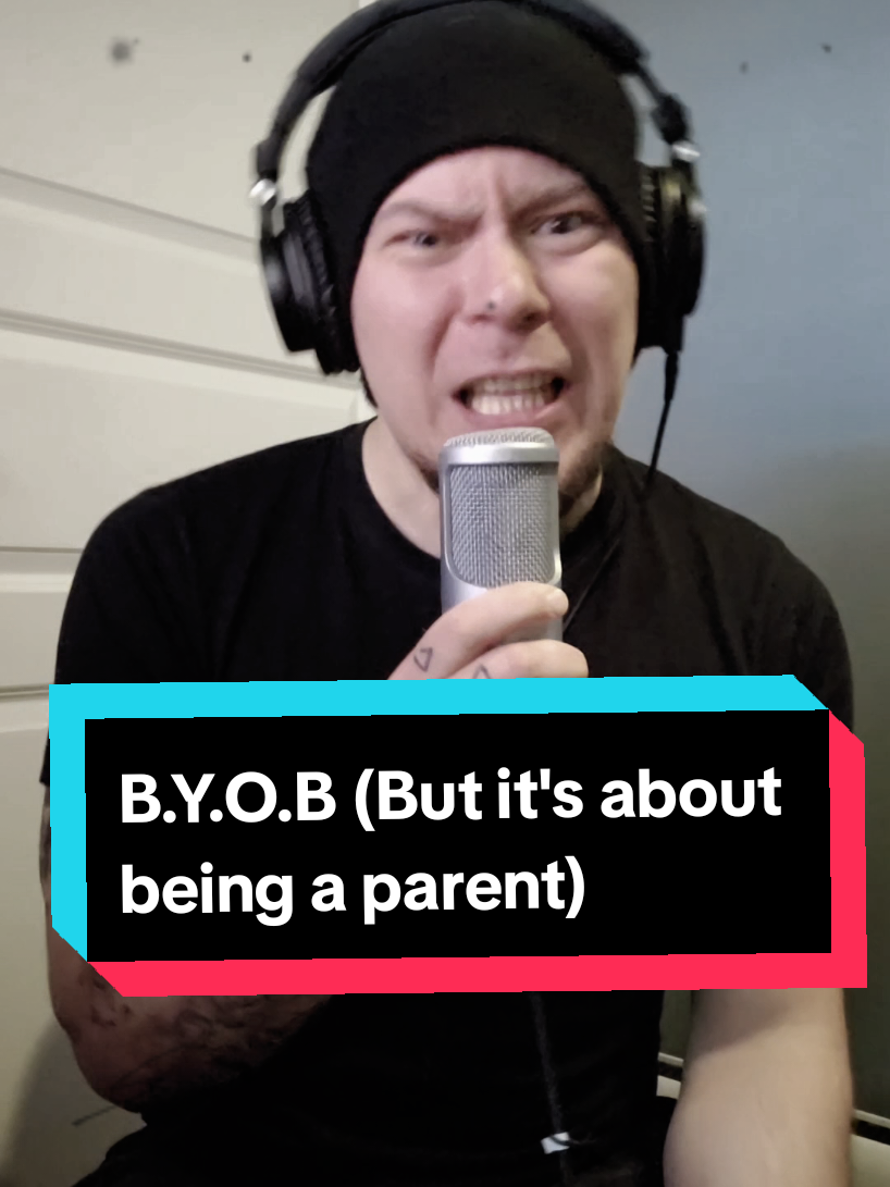 The struggles of being a parent is real.. But also fun! my second attempt on parody lyrics! #systemofadown #byob #funnylyric #parody #vidarhelander 