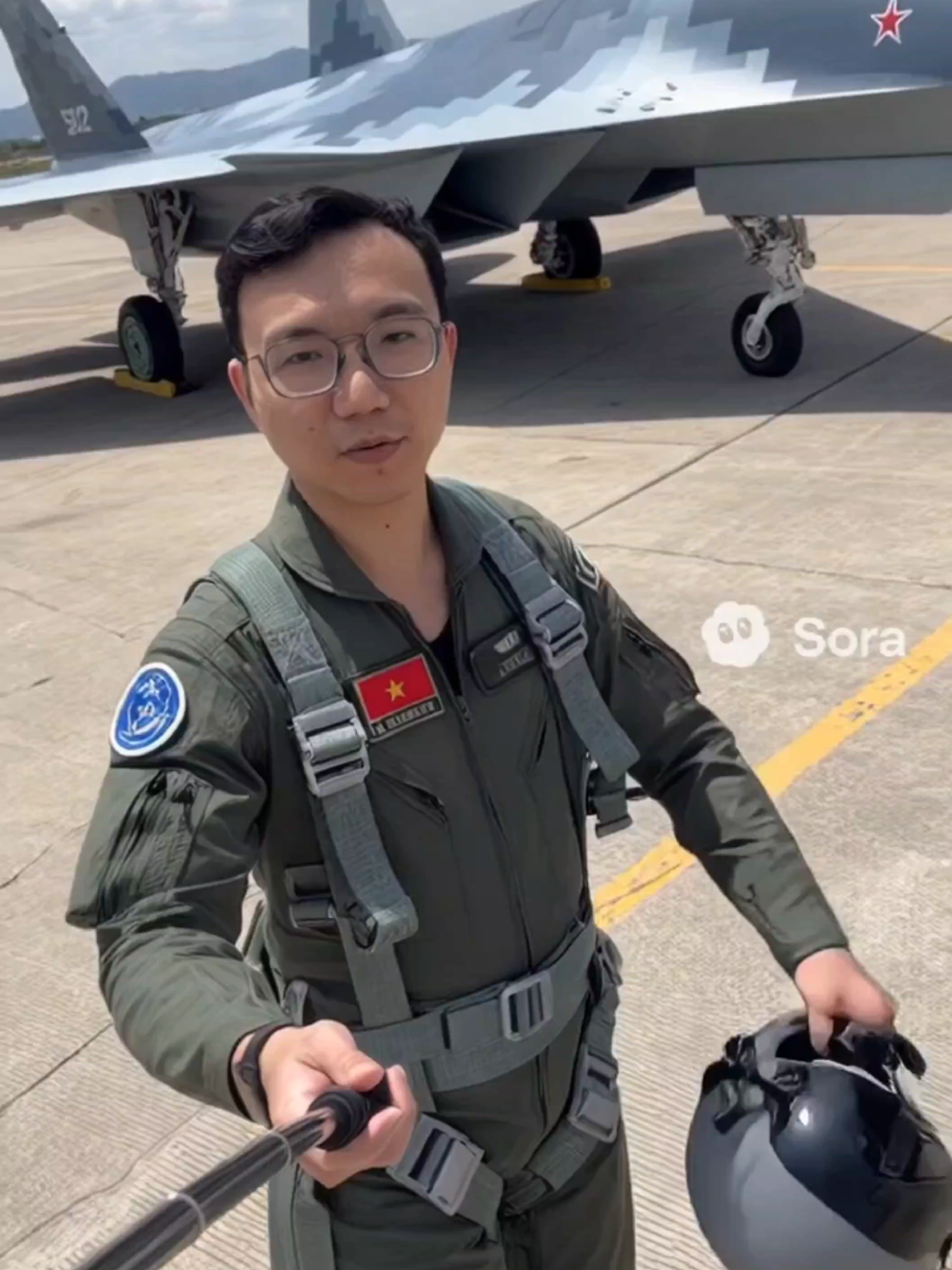 Trả lời @phan.i.anh8 Sukhoi Su-57 của bạn đây #viral #ai #su57 