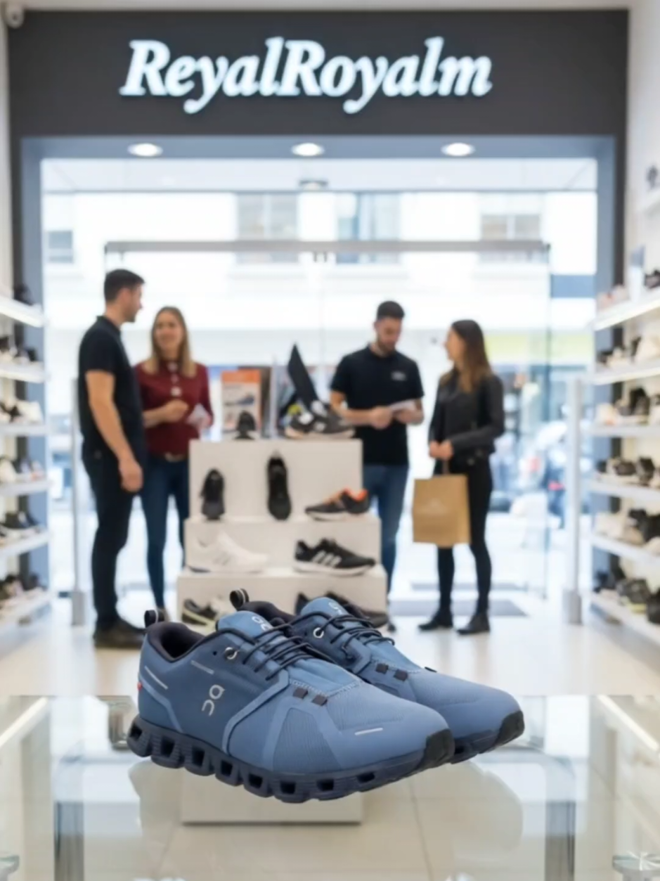 Sepatu On Cloud 5 Navy Waterproof >>> #oncloud #sepatukeren #sepatukekinian #sepatupremium #sepatupria 