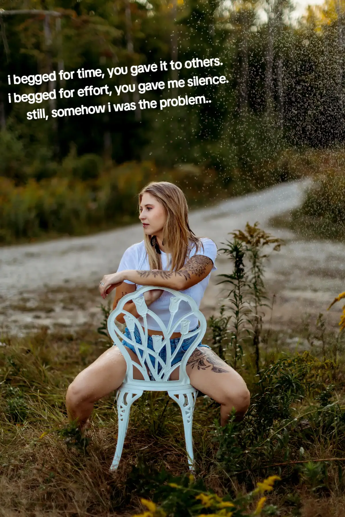 i think im coming to terms- no response is a response. no effort is a response and a choice. its time to accept. and walk. #lettinggo #selflove #nomorewaiting #fightsover