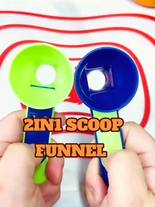 MULTIPURPOSE SCOOP FUNNEL #multipurpose #scoop #funnel #kitchen #milkpowder 