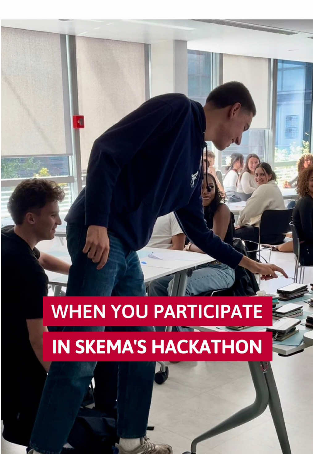 🚀 Innovation, teamwork, creativity: you entered a hackathon and left with a purpose 💫 #WeAreSKEMA #hackathon #campuslife #businessschool #SKEMA 