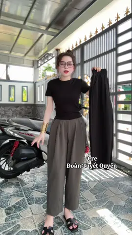 Trả lời @asphuong0 nên mua combo 2 màu để được gia ngợi nhé cả nhà 😎#quanbaggy #quanbaggynu #quanbaggycapcao #quanbaggybigsize #DOANTUYETQUYEN 