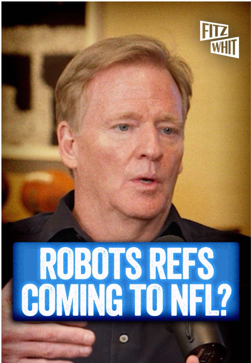 Why the NFL will use AI officiating in the future 👀 #NFL #AIOfficiating #Robots #Football #RogerGoodell