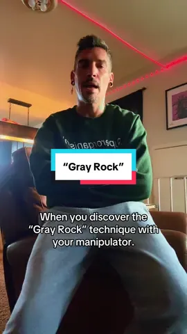 The gray rock technique is a method used to protect yourself from manipulative, toxic, or narcissistic people by becoming emotionally unresponsive and uninteresting, like a gray rock. The idea is to give them nothing to feed off of: no emotional reactions, no arguments, and no personal details. You keep your responses short, calm, and neutral, making yourself a “boring target” so they eventually lose interest in trying to control or provoke you. It’s not about being rude or distant to everyone, just about maintaining peace and boundaries with those who thrive on chaos or drama. #GrayRockTechnique #Manipulation #ToxicRelationships #HealingJourney #CaliSoberRecovery 