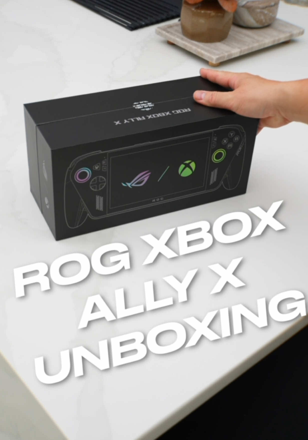 Asus ROG XBOX ALLY X Unboxing! Is this the best gaming handheld system in the world right now? #Tech #technology #xbox #rogallyx #gaming 