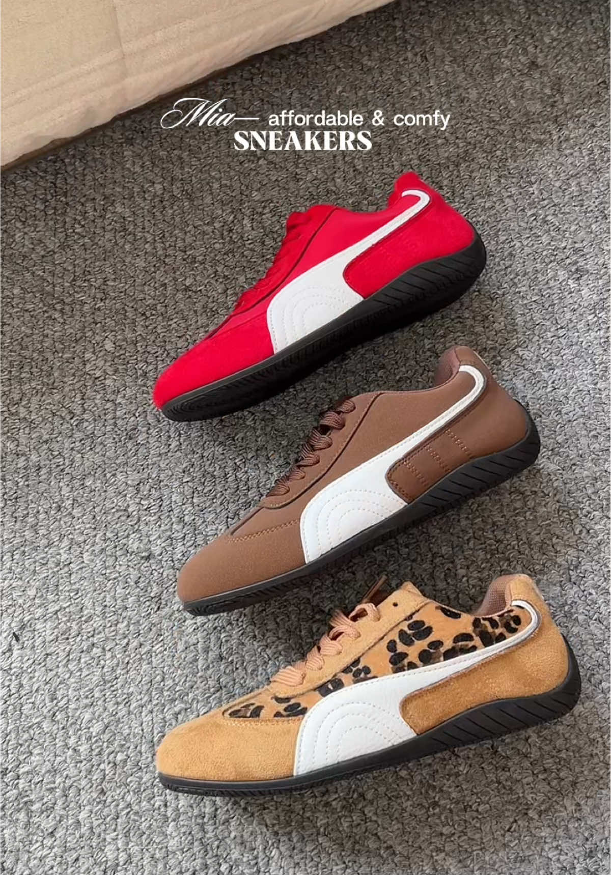 Comfy affordable sneakers #shoesforwomen #miashoes #affordableshoes #shoesrecommendation #sneakersforwomen 
