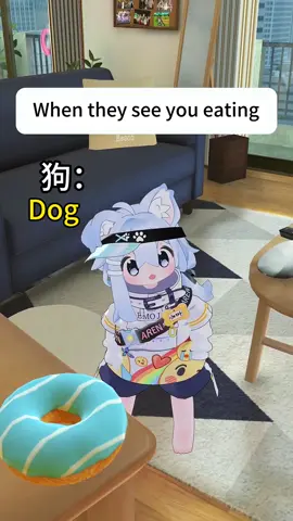 When they see you eating #fypシ #funny #animation #pet 