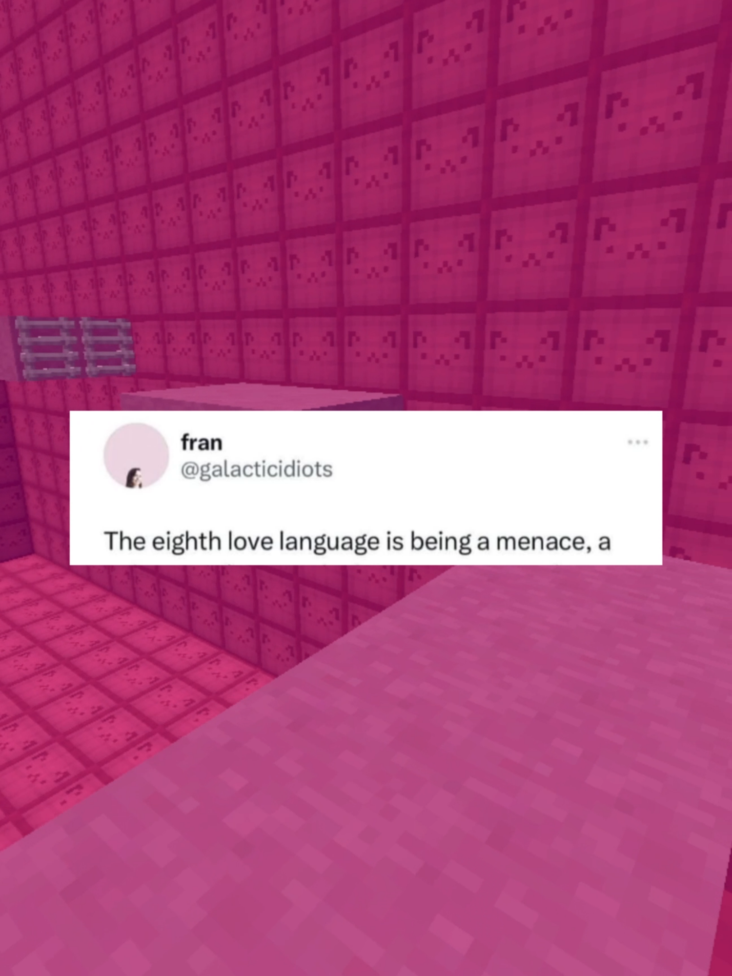 the 8th love language 🥰