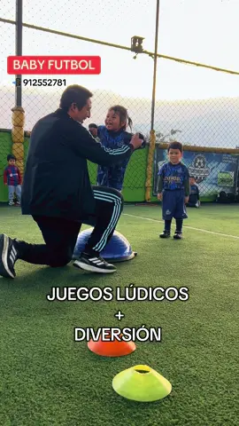 Recomendadisimo❗️@Leyendas FC Estimulación temprana a través del fútbol para niños de 2-3 años 🔵 Les dejo el contacto 📲912552781   