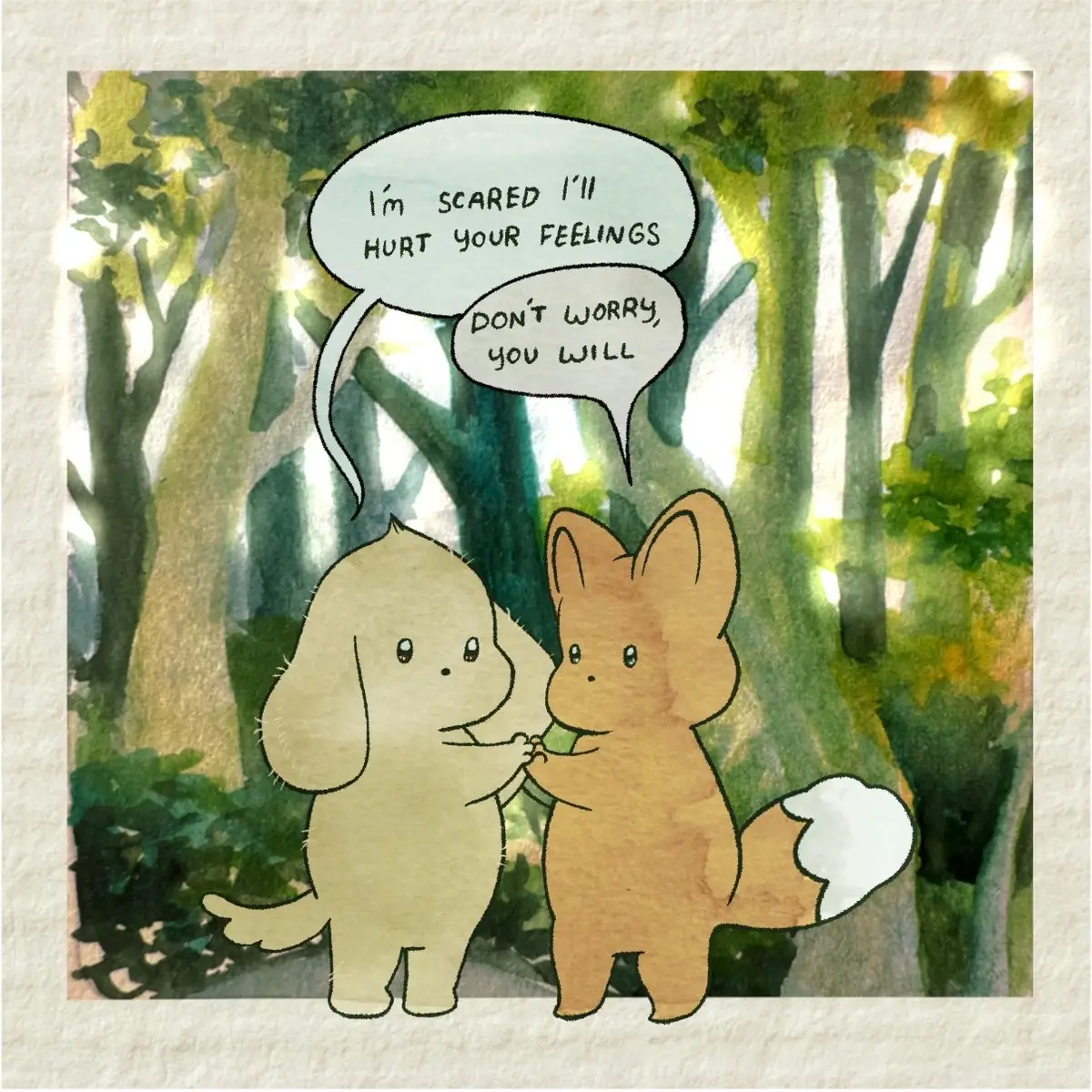We’ll switch off you and me: teacher, student, teacher, student  #fyp #mindfulness #watercolor
