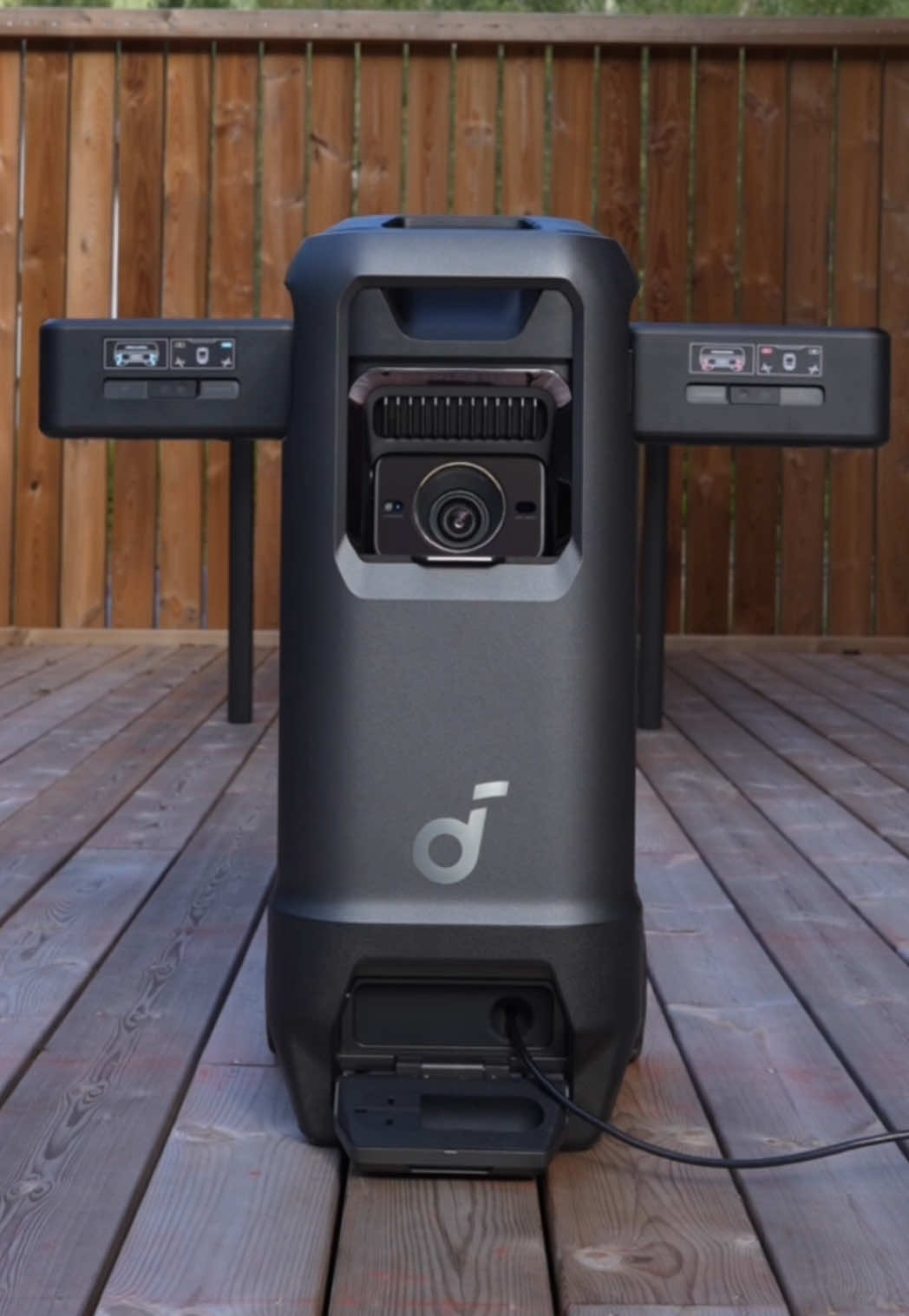 This is probably the best thing I’ve ever seen... 🤯 @soundcore Nebula  This is the soundcore NEBULA X1 Pro and it is absolutely INSANE! 😍 It’s the WORLD’S FIRST mobile theater station with 4K laser projection and 71.4 spatial surround sound to make you feel like you’re inside the movie! 😳 The Dolby Atmos soundstage and picture are literally CINEMA QUALITY and the wheels make it super portable and easy to set up wherever you are. 🥹 I literally can’t imagine watching a film any other way anymore! Check it out in my bio 🔗 Enjoy 40% off with the early bird price!  #soundcoreNebula #NebulaX1Pro #NebulaProjector #Home #Tech