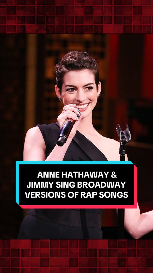 @Anne Hathaway & Jimmy sing Broadway versions of rap songs! #FallonFlashback  Original Air Date: 04/08/2014 #AnneHathaway #JimmyFallon #TonightShow 