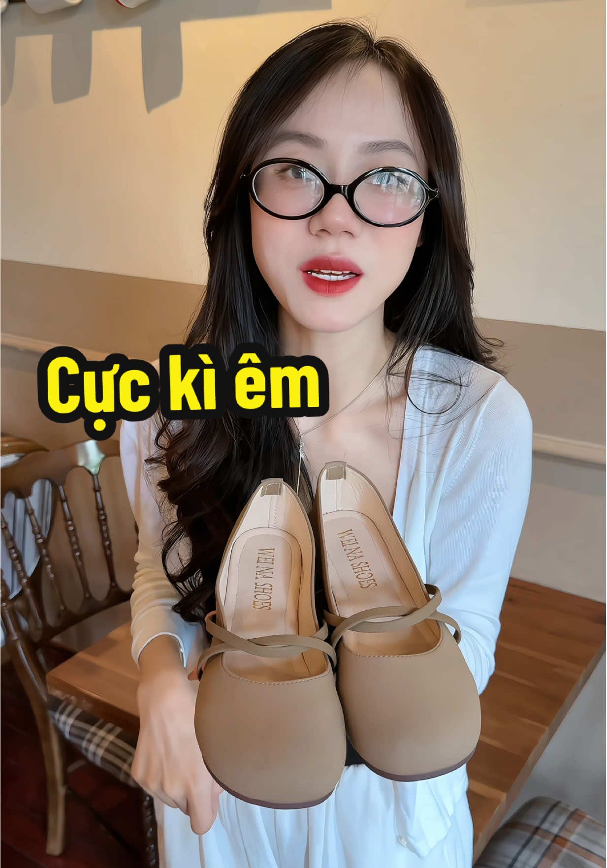 Giày búp bê mũi tròn êm mềm đi thích thật sự #nhungoireview #giaybupbe #giaybet #giaynuxinh #giaybetnu 