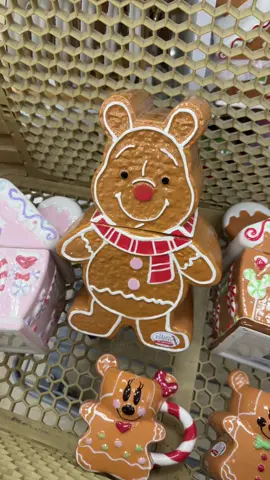@Blake Silva i found the viral gingerbread Pooh cookie jar #disney #wdw #pooh #christmas #homegoods 